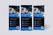 Roll Up Banner Mockup, a Product Mockup by swsi-studio (Thumbnail 4 of 5)