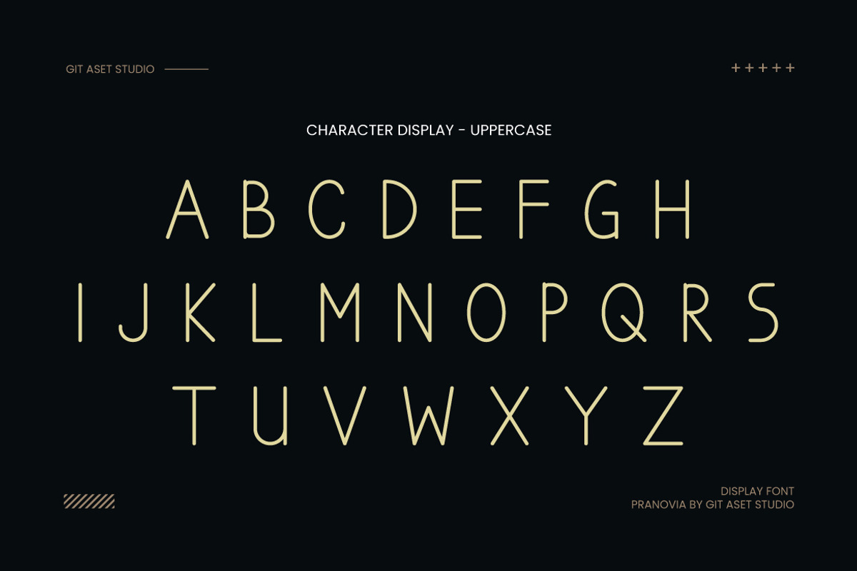 Pranovia Display Typeface, a Handwritten Font by gitasetstudio (Photo 2 of 6)