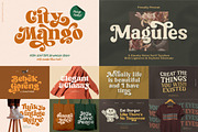 Retro Vintage Font Bundle - SALE!, a Handwritten Font by HansCo Studio (Thumbnail 7 of 14)