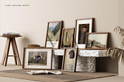 24 Vintage Frame Mockup Bundle, a Household Mockup by Mockup Art Atelier (Thumbnail 23 of 28)