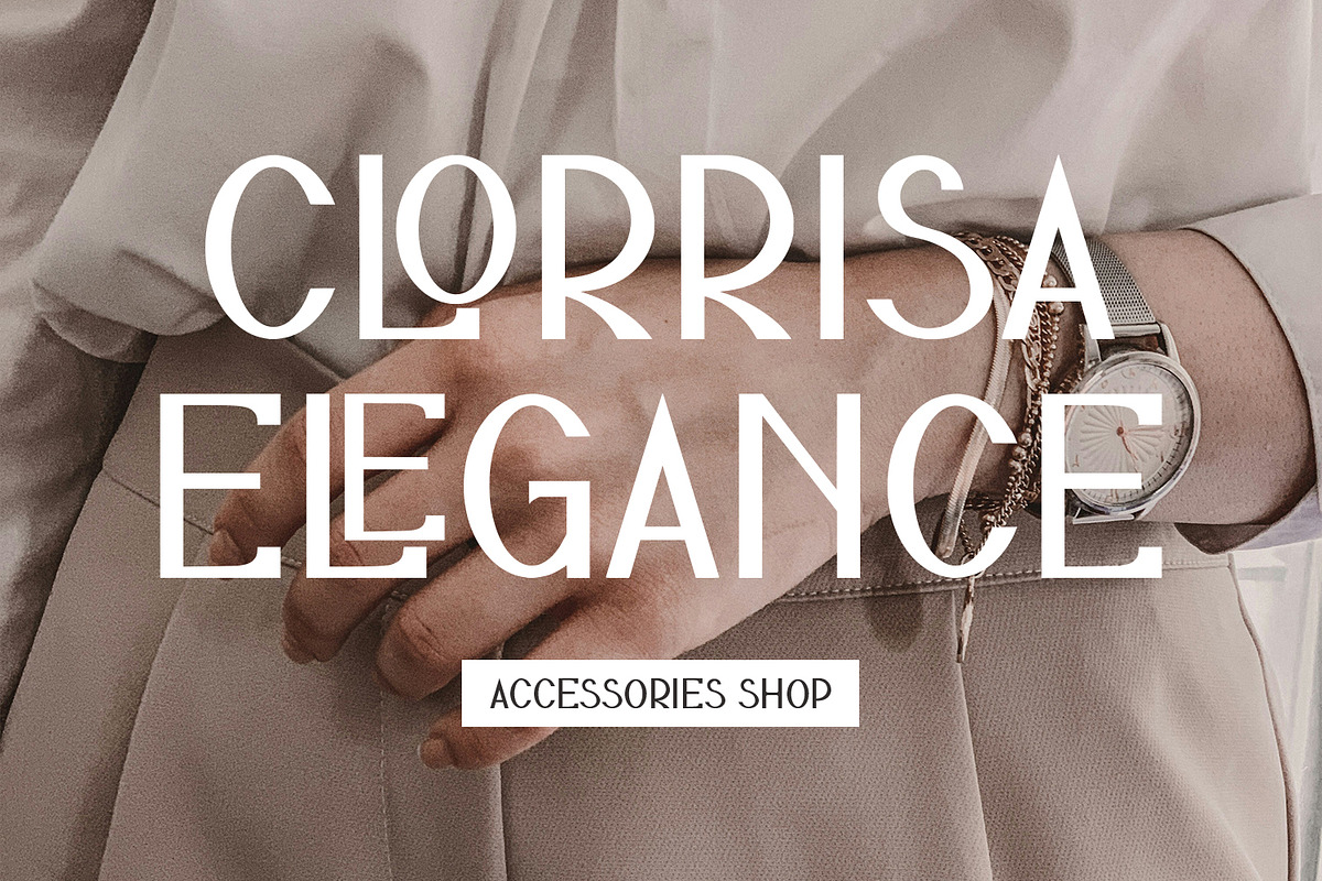 Oquletta Sans Display Font, a Serif Font by Maulana Creative (Photo 8 of 8)