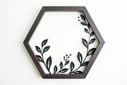 Floral Laser Cut Frame Set, an Illustration by Creativeshirt (Thumbnail 5 of 9)