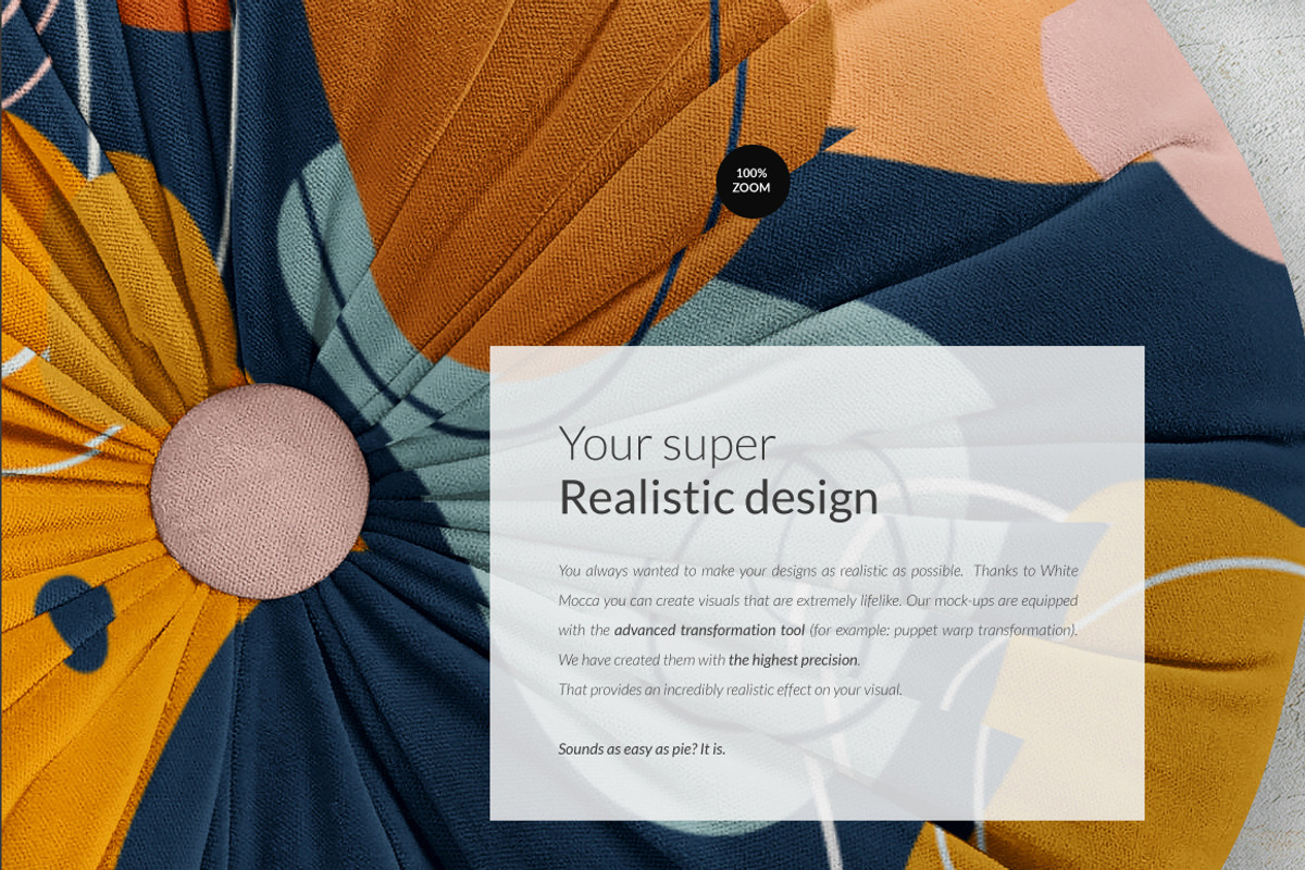 Pillows vol.4: with floral elements, a Print Template by Mocca Mockups Store (Photo 21 of 29)