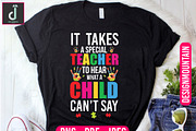 it takes a special teacher design, a Graphic by Designmountain (Thumbnail 2 of 3)