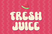 FlamboyanStyling - Groovy Retro Font, a Script Font by AQR Studio (Thumbnail 5 of 9)
