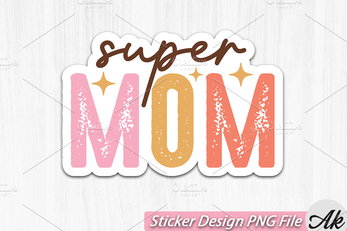 Mother's Day Stickers Bundle ,Mother, a Graphic by akazaddesign (Photo 9 of 11)