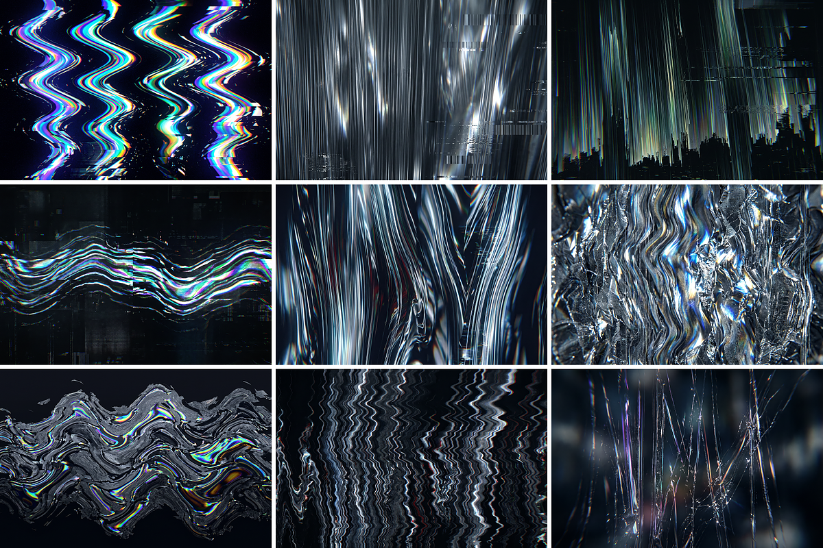Glitch Overlay Textures, a Texture Graphic by PopotLane (Photo 5 of 8)