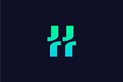 Modern H Monogram Letter Logo design, a Branding & Logo Template by Logodesignpond (Thumbnail 2 of 2)