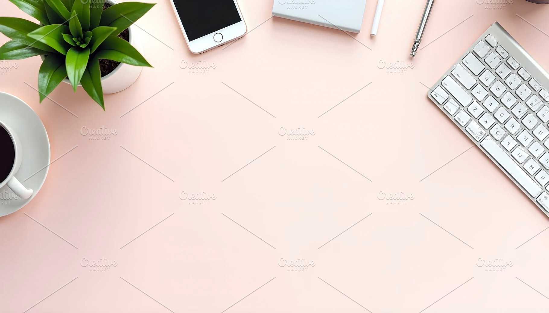 Workspace Flat Lay With Clean Copy S, a Photo by LOGOCREATIVE