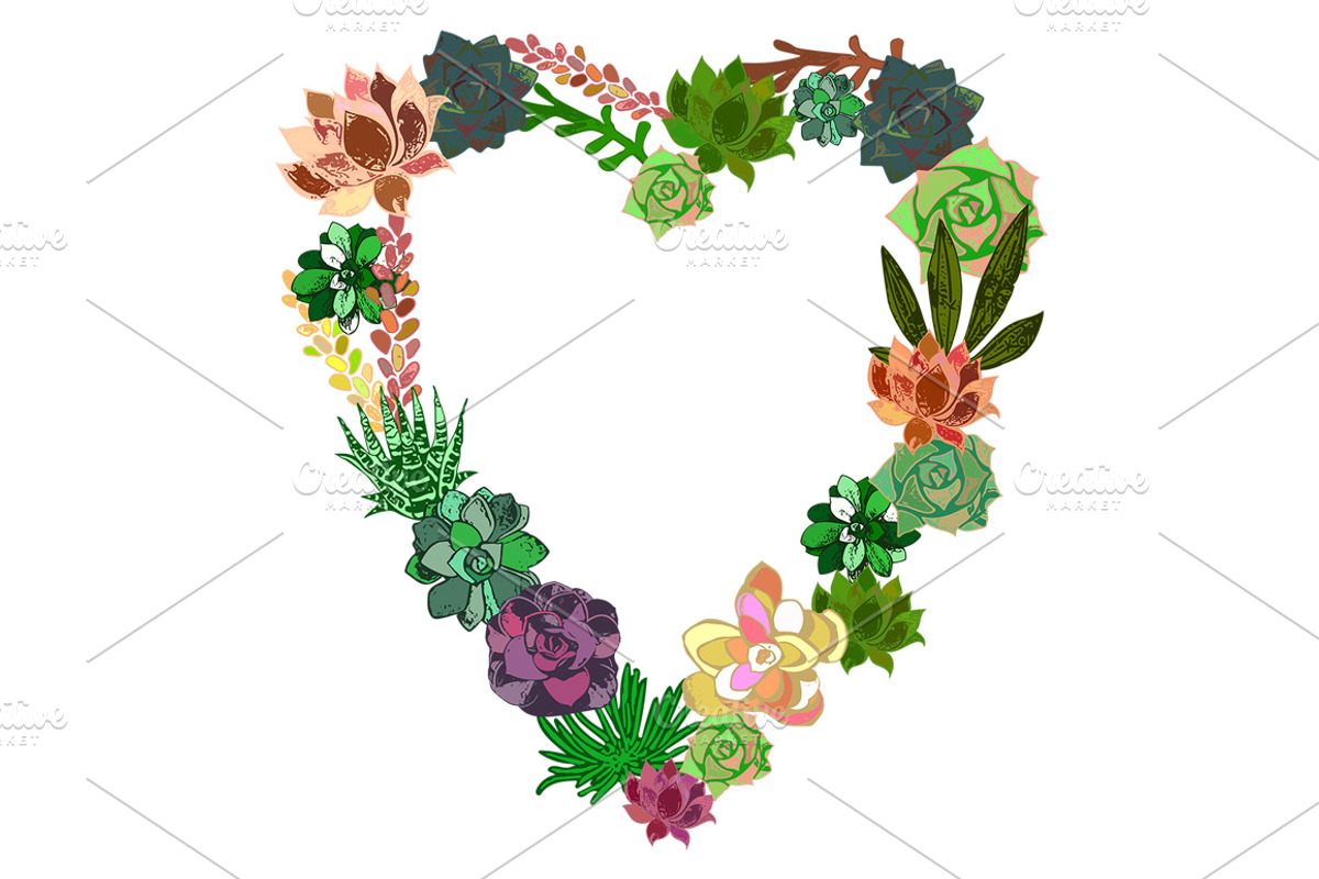 Succulents Bundle PNG + Patterns, an Illustration by Alexandra Fulger (Photo 7 of 8)