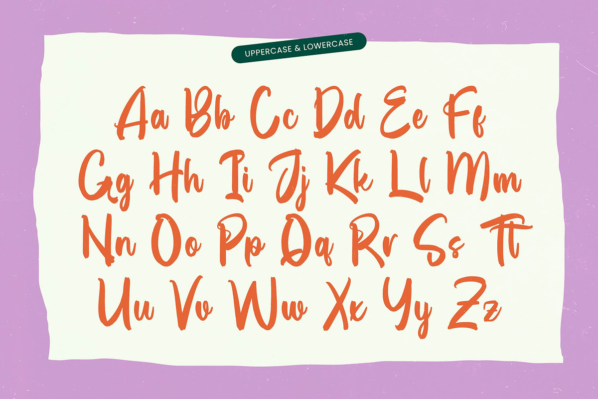 Smiles Chapter Bold Brush Font, a Script Font by Letterena Studios Script (Photo 4 of 20)