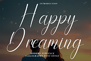 Happy Dreaming, a Handwritten Font by FreshTypeINK (Thumbnail 1 of 7)