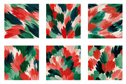 Pink and Green Brushstrokes Seamless, a Pattern Graphic by CreationArt (Thumbnail 5 of 5)