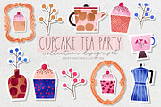 Tea Party Collection, an Object Graphic by Miss Poopy Studio (Thumbnail 3 of 10)