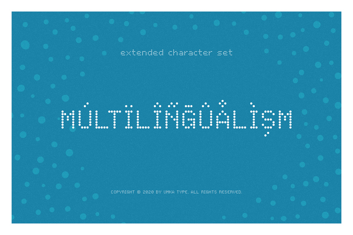 Dotty Pixel Game Font, a Sans Serif Font by alpercakici (Photo 7 of 9)