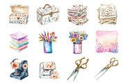 Pretty Stationery Clipart, an Illustration by Design Market (Thumbnail 2 of 3)
