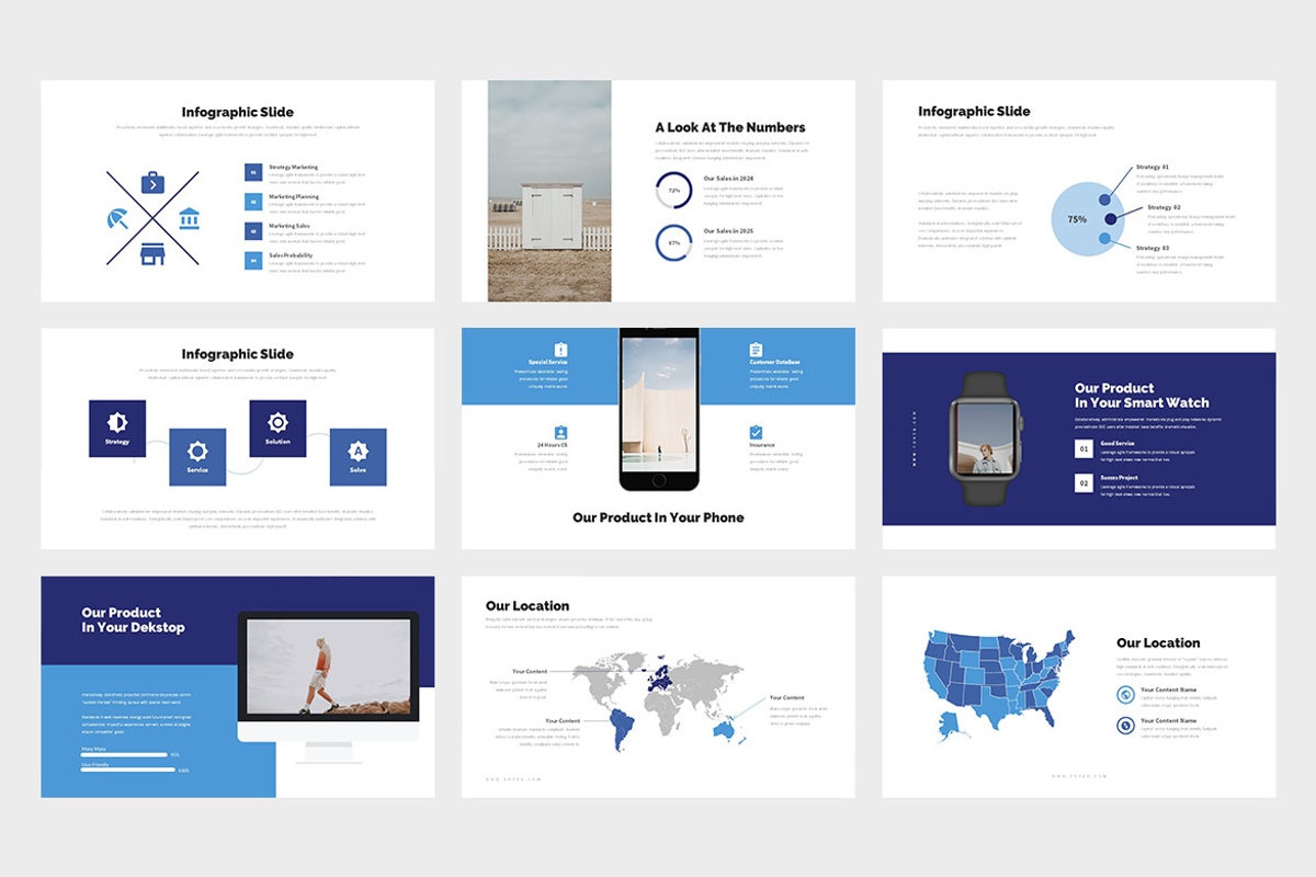 Fovea : Creative Blue Keynote, a Presentation Template by Punkl Camp (Photo 4 of 9)