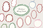 Christmas Whimsy Cards & Frames, a Background Graphic by Lana Elanor (Thumbnail 14 of 16)