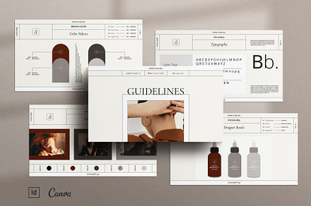 Brand Guidelines Presentation Design, a Presentation Template by TemplatesForest