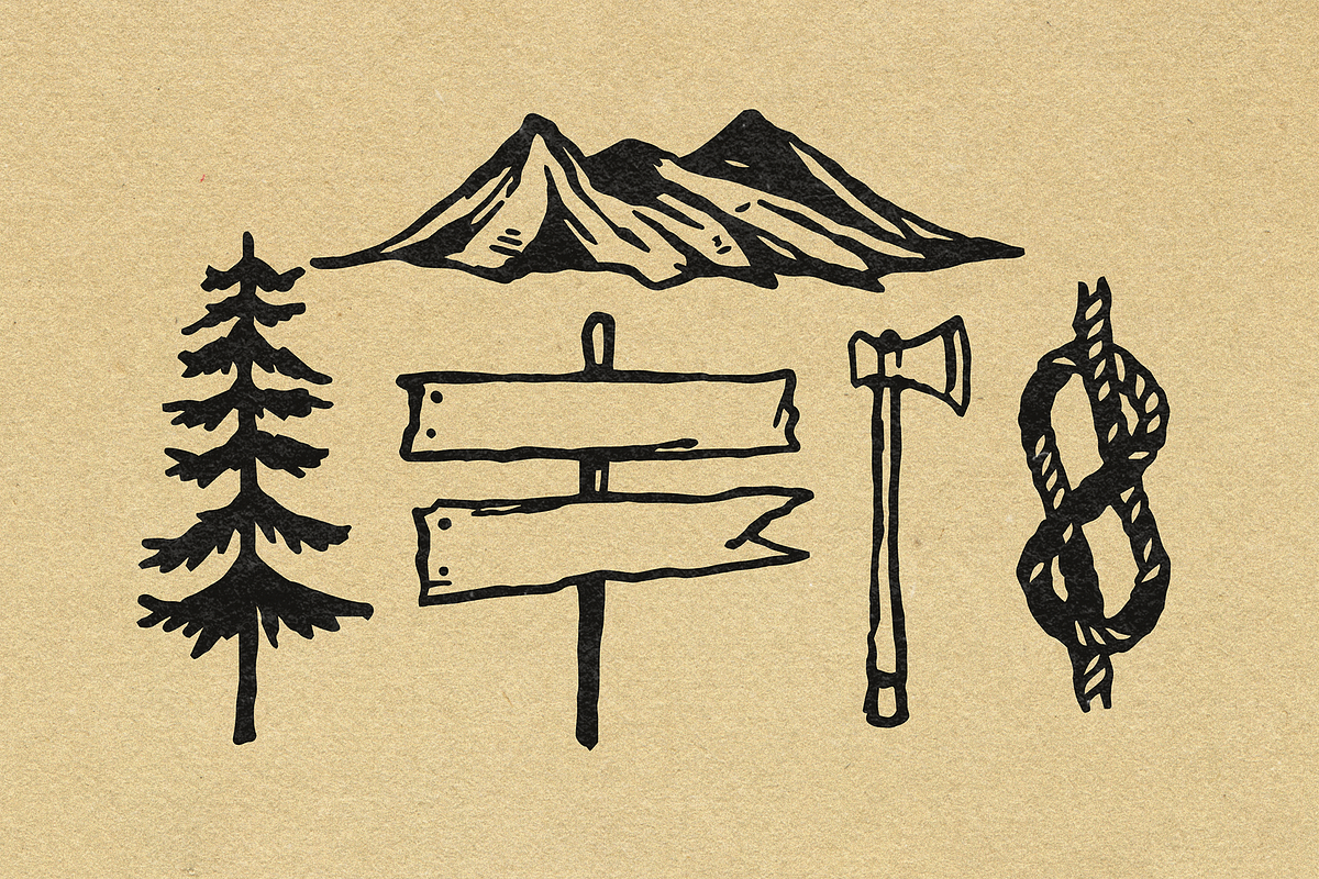 OLD VINTAGE FISHING STUFF VOL 1, an Outline Icon by creatorimage (Photo 3 of 4)