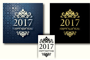 2017 New Year Cards