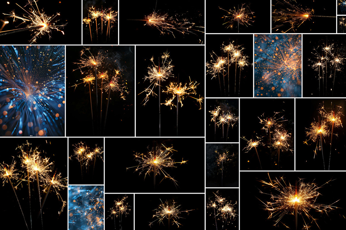 Sparkling - 71 images, a Holiday Photo by Handmadefont (Photo 2 of 13)