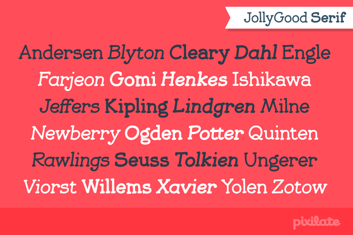 JollyGood Serif Essentials preview 4