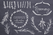 Rosemary Clip Art & Vectors, a Graphic by The Pen and Brush (Thumbnail 4 of 4)