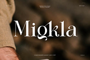 Migkla Elegant Serif Font, a Serif Font by Perfectype (Thumbnail 1 of 8)