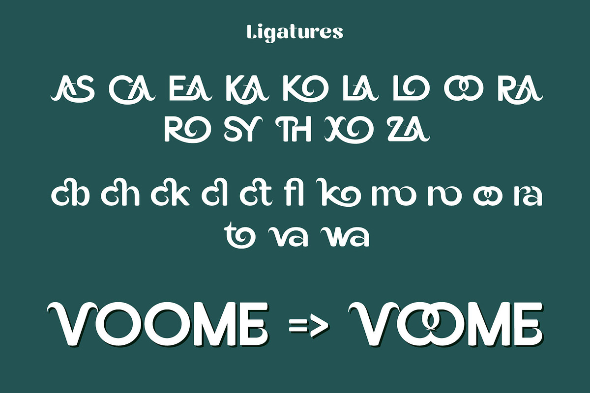 Voome – Bold Rounded Display Font, a Sans Serif Font by AuthenType (Photo 9 of 10)