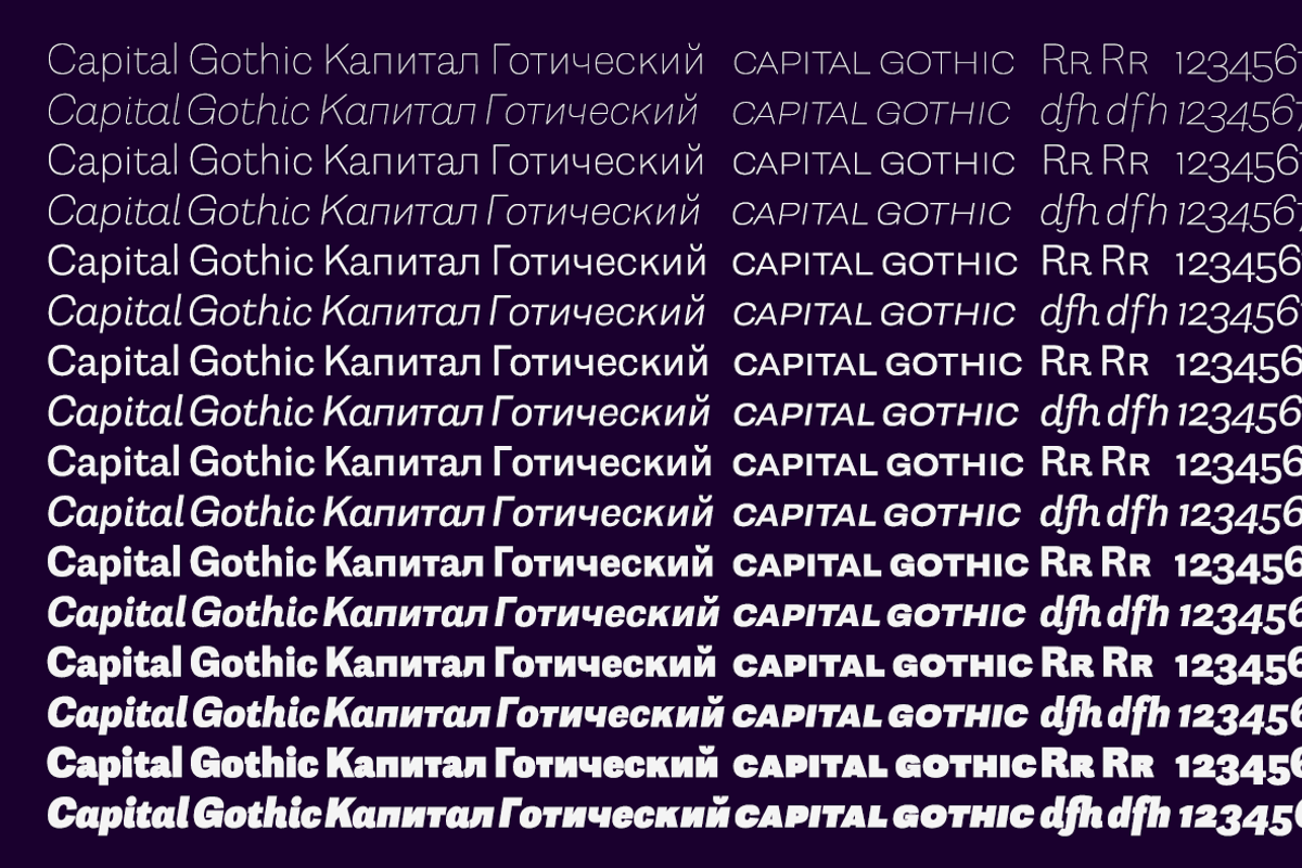 Capital Superfamily intro offer, a Sans Serif Font by Fenotype (Photo 5 of 17)