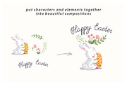 pretty bunny kit, an Animal Illustration by Funnystore (Thumbnail 5 of 17)