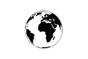 World Map Globe Vector Icon Bundle, an Illustration by Designs_River (Thumbnail 47 of 51)