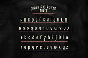 Chalk and Friend, a Font by alit design (Thumbnail 10 of 18)