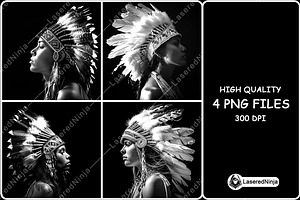 Beautiful Native American Tribal, a Background Graphic by LaseredNinja