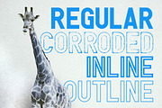 Hikou Typeface, a Font by Tugcu Design Co. (Thumbnail 2 of 8)