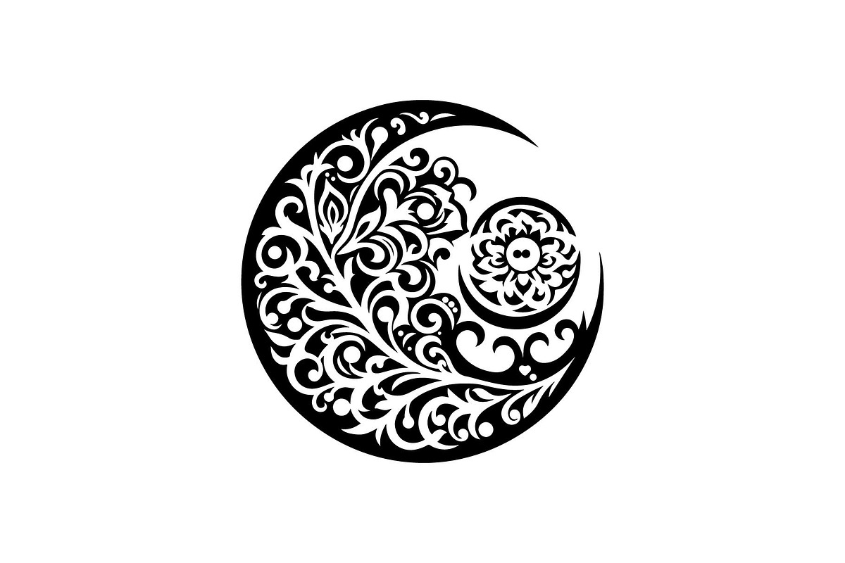 Floral Mandala Ornament Set, an Object Graphic by Gfx_Store (Photo 7 of 13)