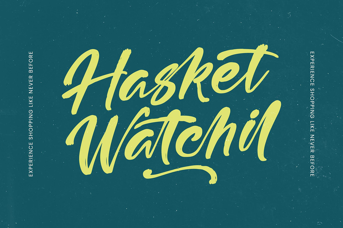 Higten Wasted Bold Handwritten Font, a Script Font by stylishtype.co (Photo 5 of 20)