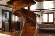 69 Spiral wooden staircases, an Architecture Photo by Handmadefont (Thumbnail 51 of 73)