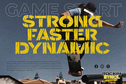 Rockin Stncl - Rough Stencil Display, a Sans Serif Font by Gassstype (Thumbnail 4 of 8)