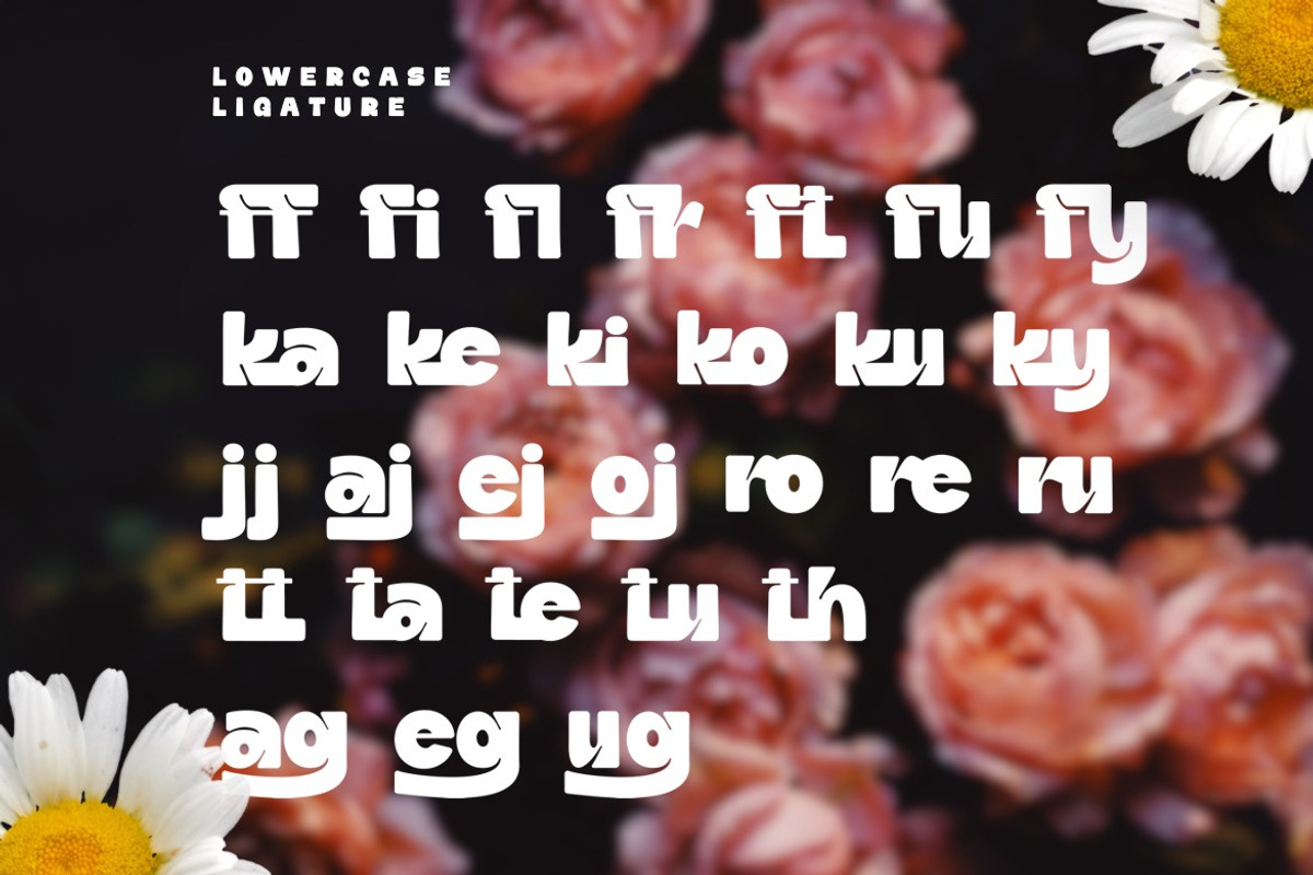 Daffiys - Cartoon Retro Font, a Sans Serif Font by Dhabee (Photo 14 of 16)