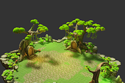 Floating Islands, an Environmental 3D Model by 3Dfancy (Thumbnail 1 of 14)