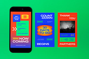 Music Event Instagram Set, a Social Media Template by graphicook (Thumbnail 3 of 3)