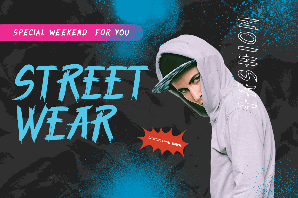 Rough Stroke – Graffiti Display Font, a Sans Serif Font by Pinisi ART (Photo 9 of 9)