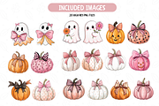 Coquette Halloween Clipart, an Illustration by TatiMockup (Thumbnail 2 of 5)