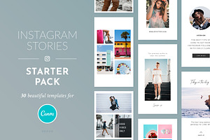 Instagram Stories Starter Pack CANVA
