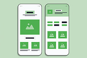 Marketing Mobile App Wireframe, a Wireframe Template by MightyDesign (Thumbnail 2 of 8)