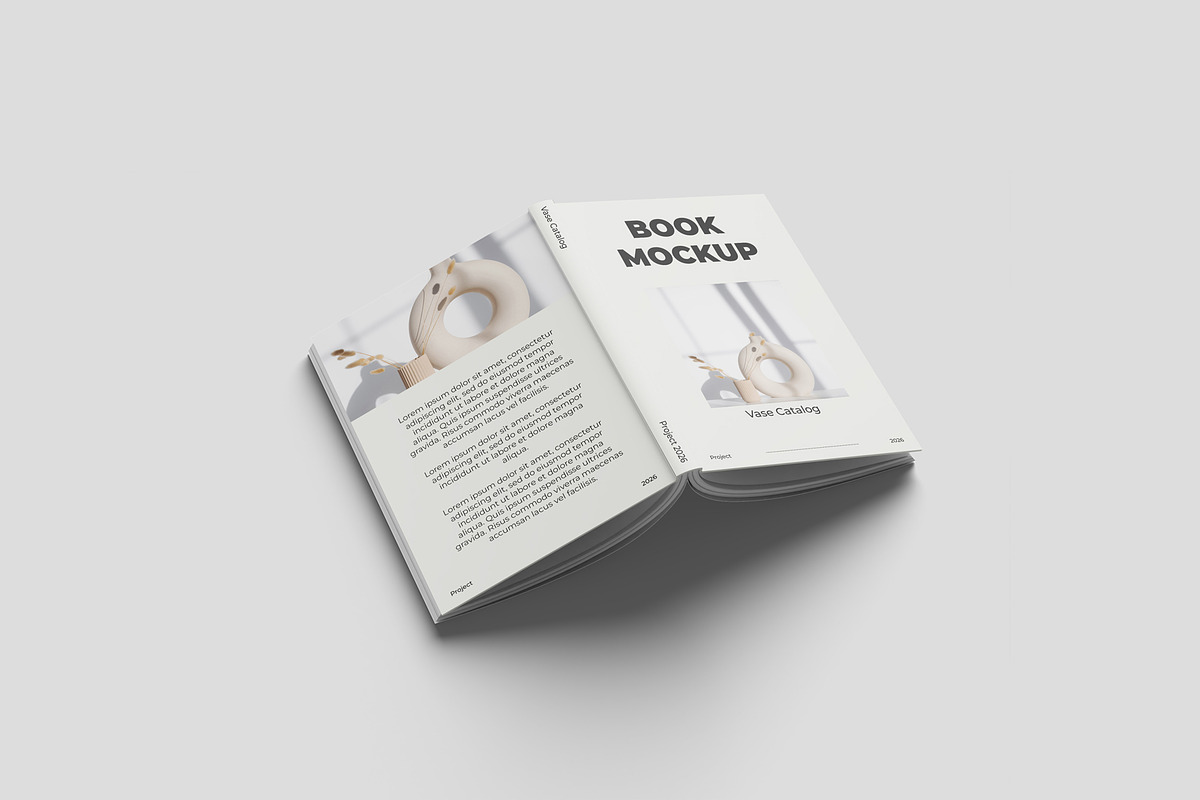 Book Mockup, a Books & Magazine Mockup by scribrostudio (Photo 4 of 10)