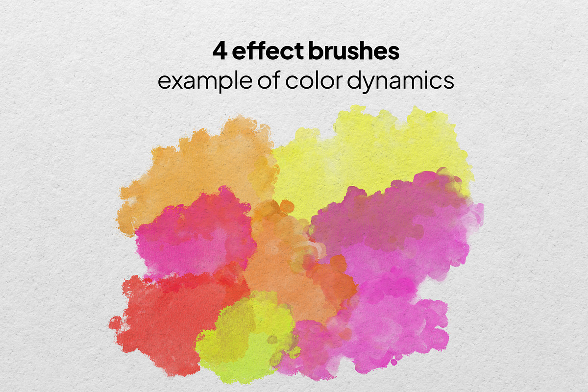 Procreate watercolor bundle, a Brush Add-On by Endete & Mazak brushes (Photo 9 of 10)