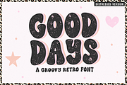 Good Days | Retro Distressed Font, a Font by KA Designs (Thumbnail 1 of 10)
